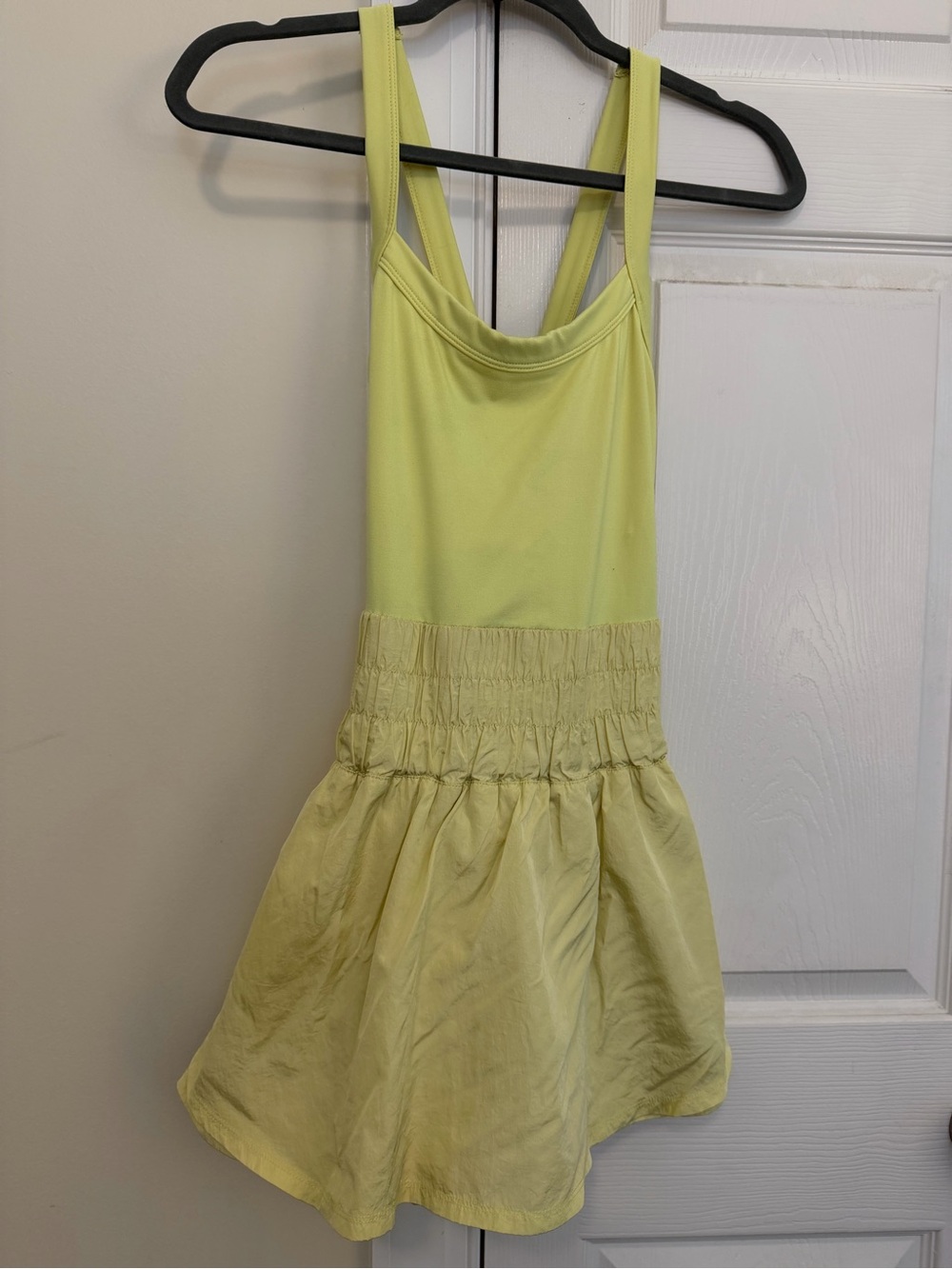 FP Movement Lime Yellow athletic romper